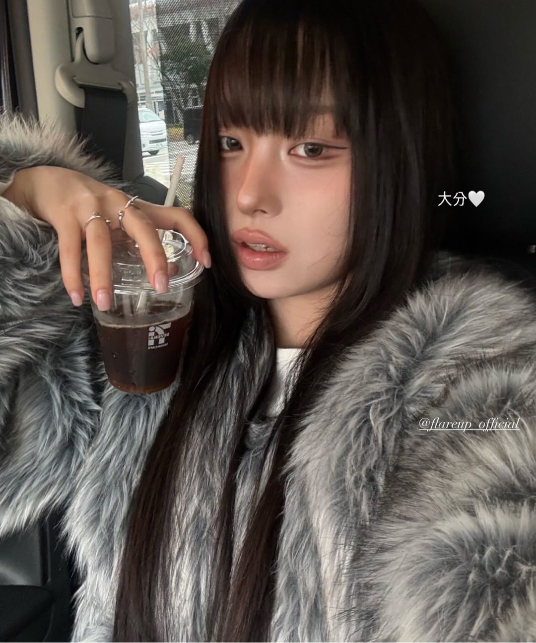 플레어업(FLAREUP) Fur Jacket (FL-046_Gray) - 사이즈 & 후기 | 무신사