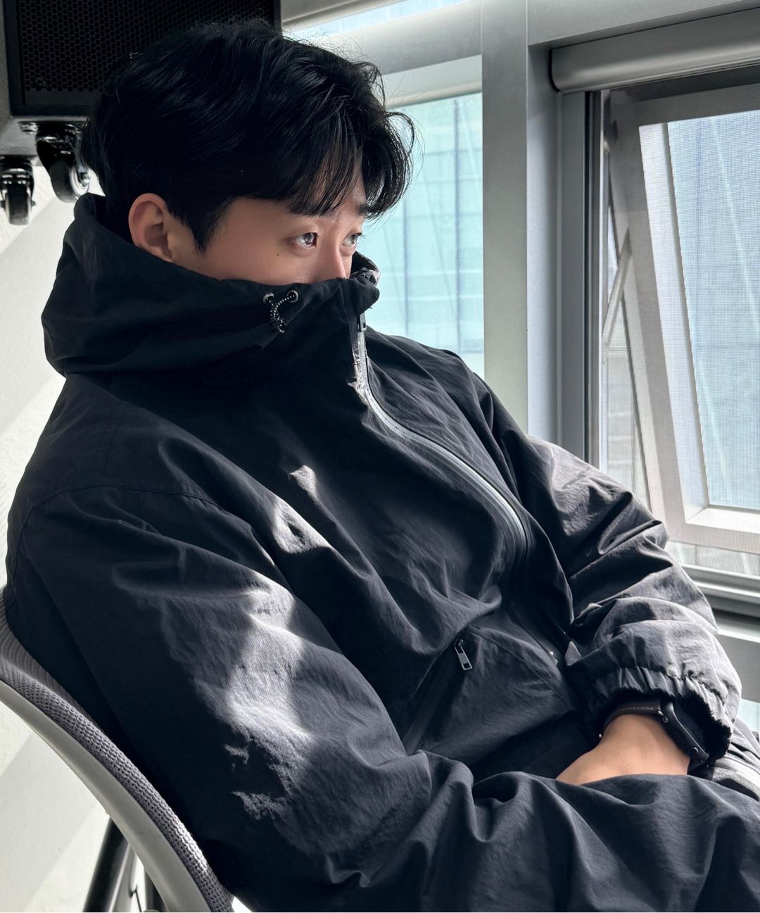 MUSINSA公式 | DIMITRI BLACK ASI 2WAY アセンティック フードウィンド