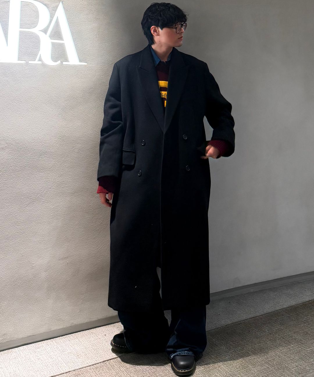 MUSINSA公式 | MUSINSA STANDARD ウールブレンドビッグダディダブル