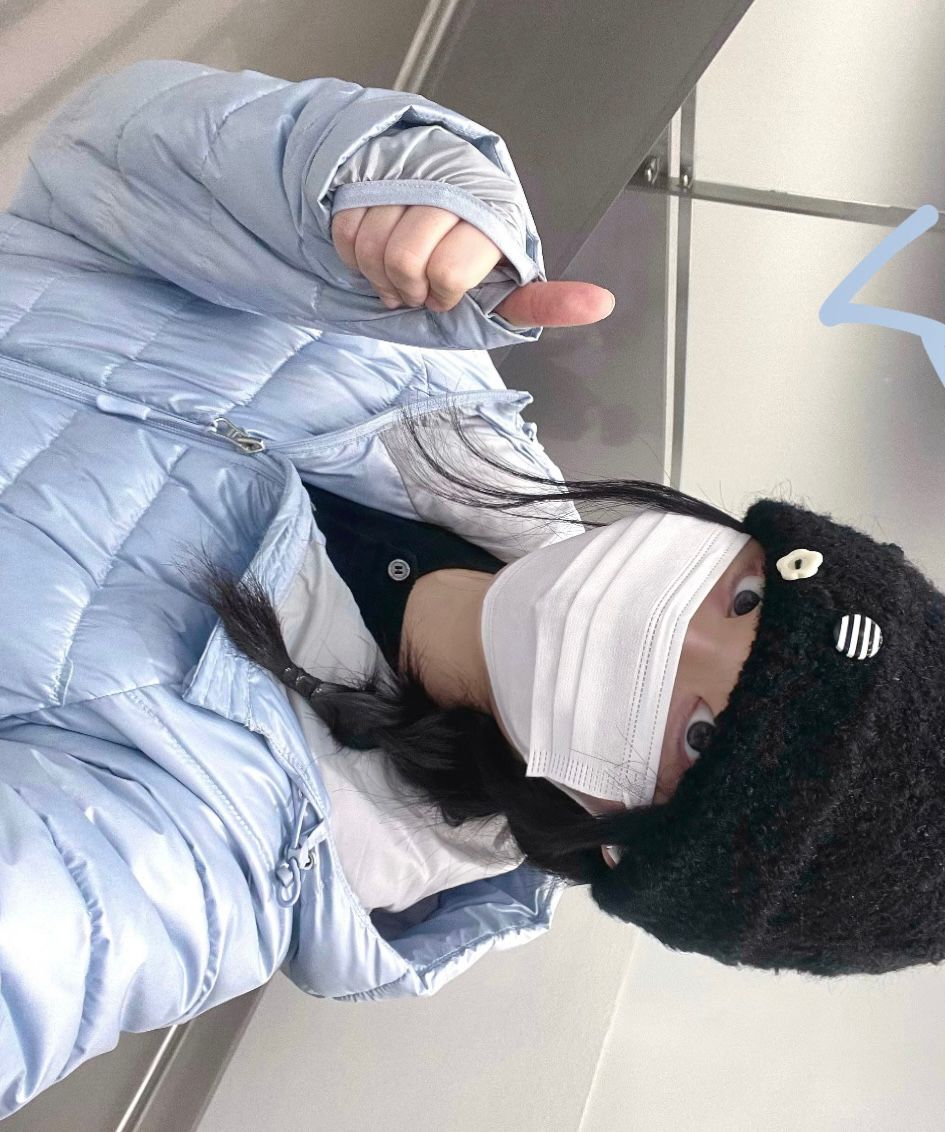 MUSINSA公式 | FANCY CLUB ライトウェイトスイングパファー (SKY BLUE