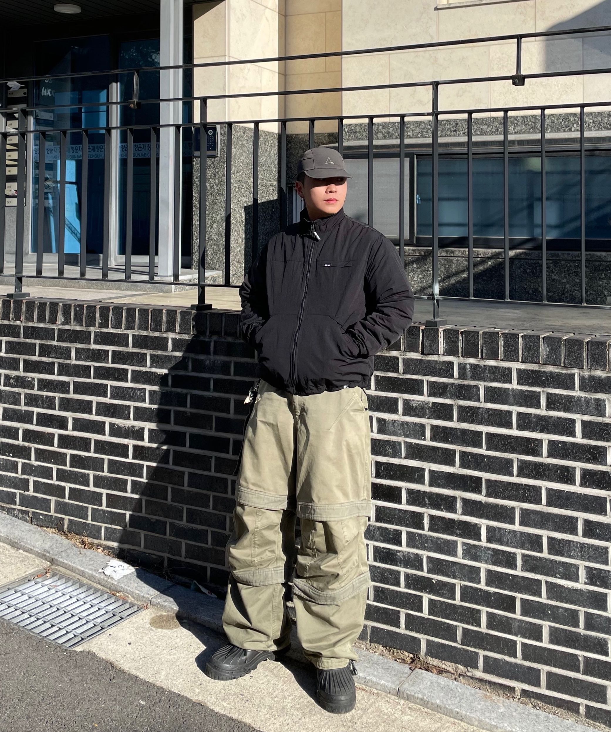 MUSINSA公式 | JAMIE WEST フリースナイロンリバーシブルジャンパー