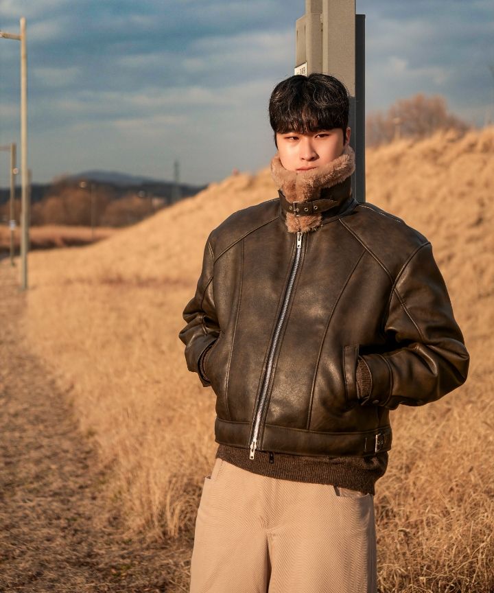 トスカーナムートン ブラウン カーキブラウン XL ボア ムートンジャケット トスカーナムートン ブラウン カーキブラウン XL ボア ムートンジャケット