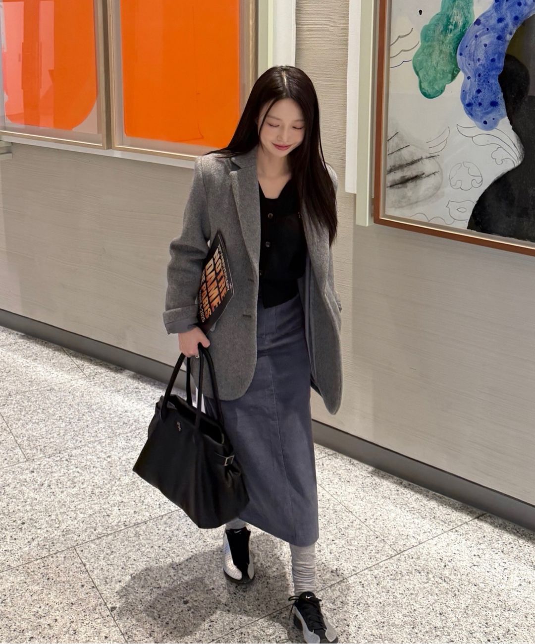 ZEROSTREET コート グレー　ミドル丈　Sサイズ　MUSINSA MUSINSA | ZERO STREET Wool Blazer Coat / Gray