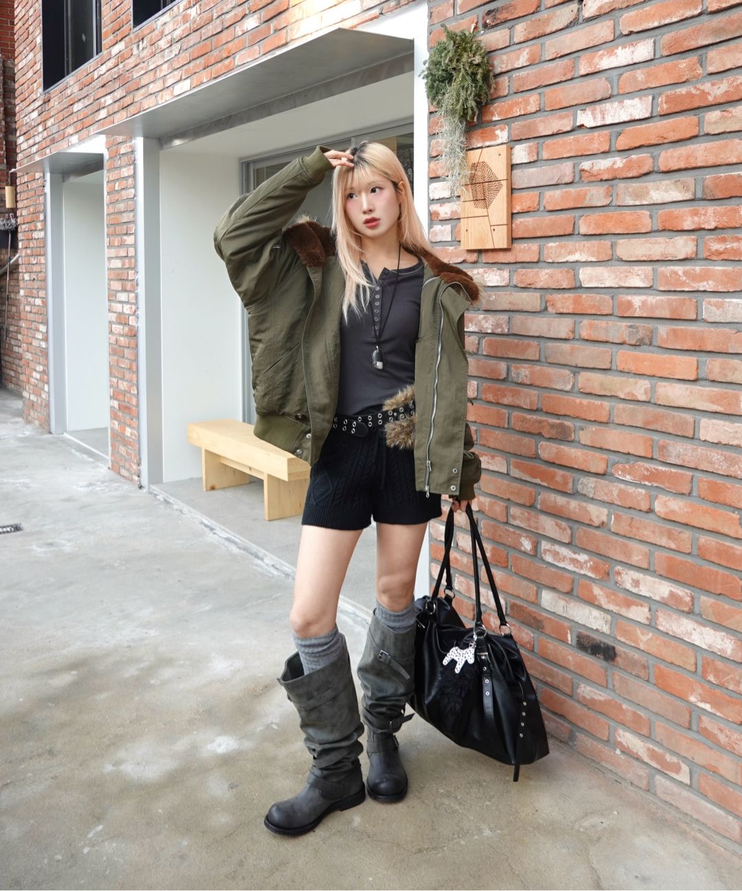 YEOMIM / trapez bag (choco brown) 大容量 MUSINSA公式 | YEOMIM 