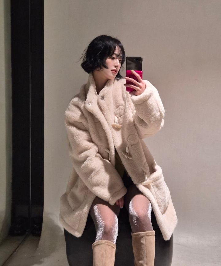 MUSINSA公式 | GENERAL IDEA リバーシブルムートンダッフルコート