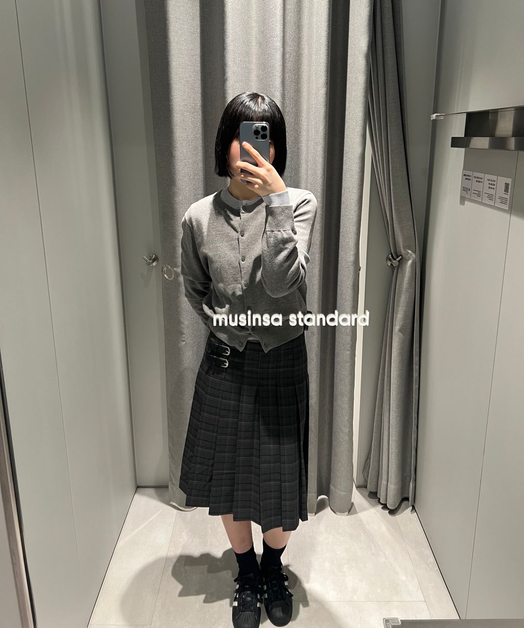 MUSINSA公式 | MUSINSA STANDARD WOMAN ウィメンズバックルプリーツ