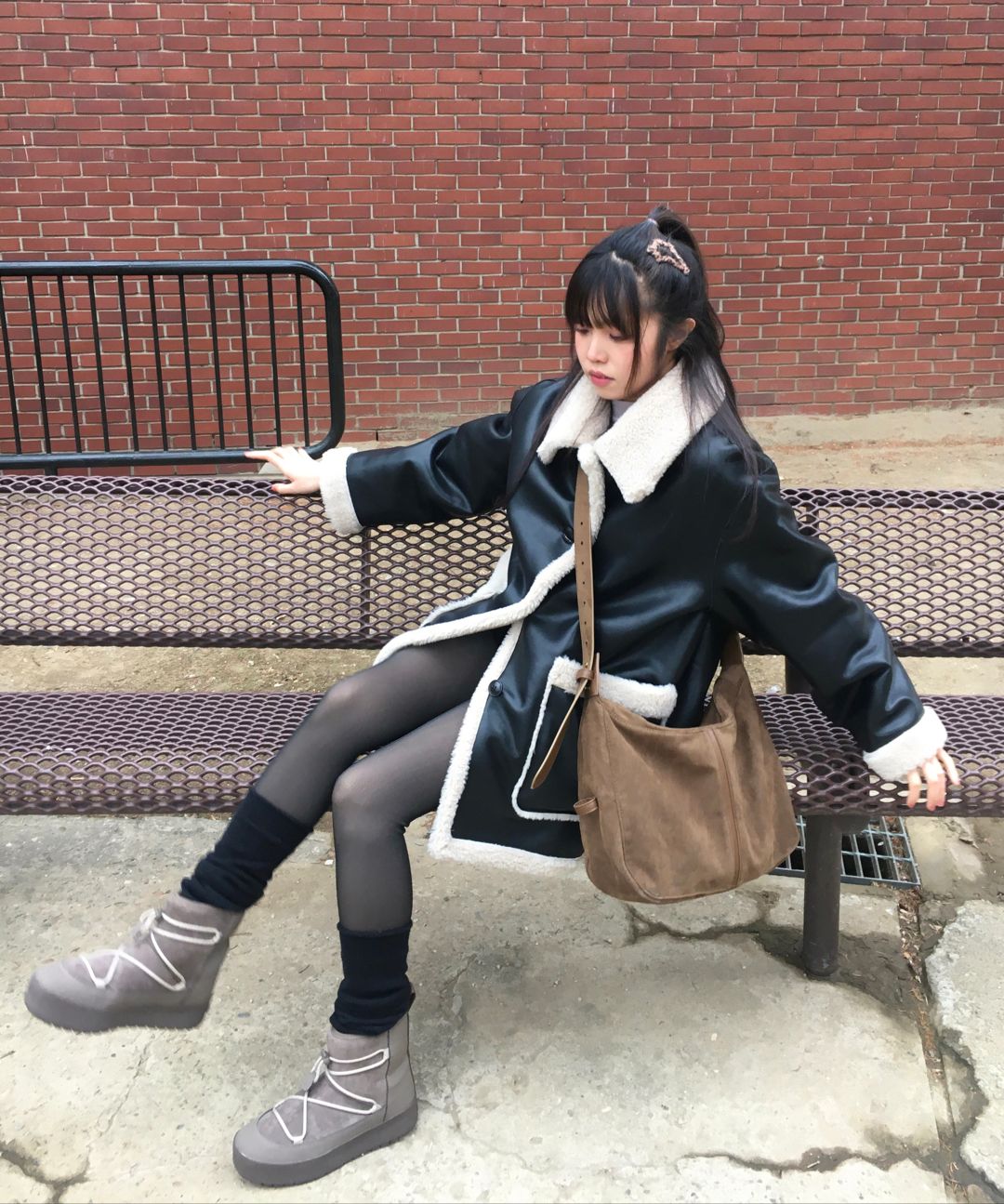 MUSINSA公式 | MUSINSA STANDARD WOMAN ウィメンズリバーシブル合成