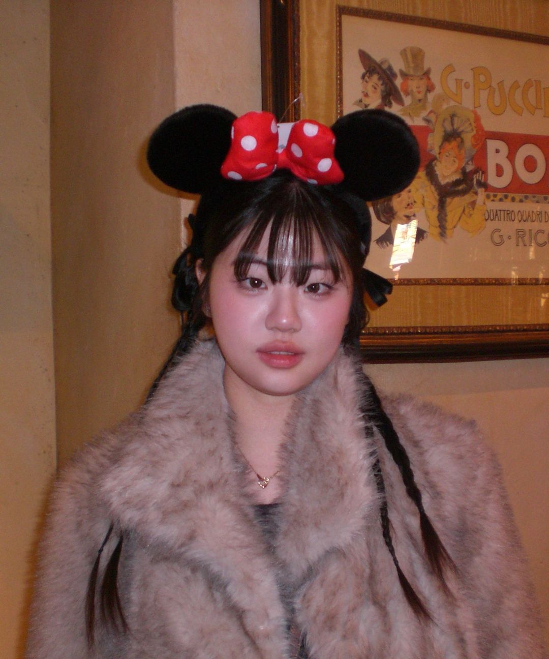 MUSINSA公式 | OAFISH FLUFFY MIX FUR JACKET, LIGHT GRAY