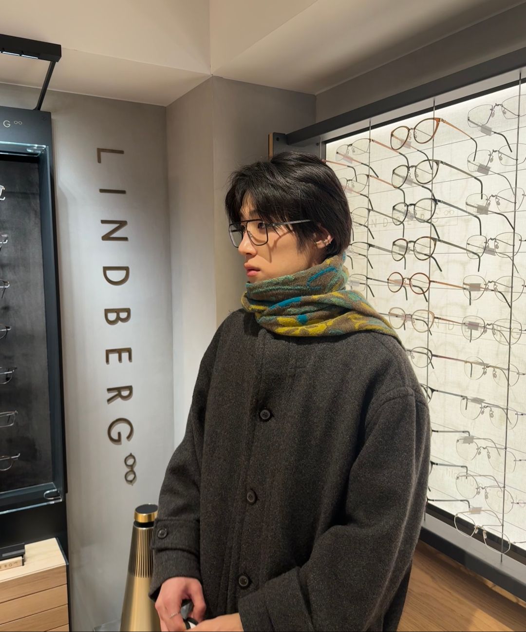 MUSINSA公式 | COOR カシミヤブレンドハイネックコート（シンダーグレー）