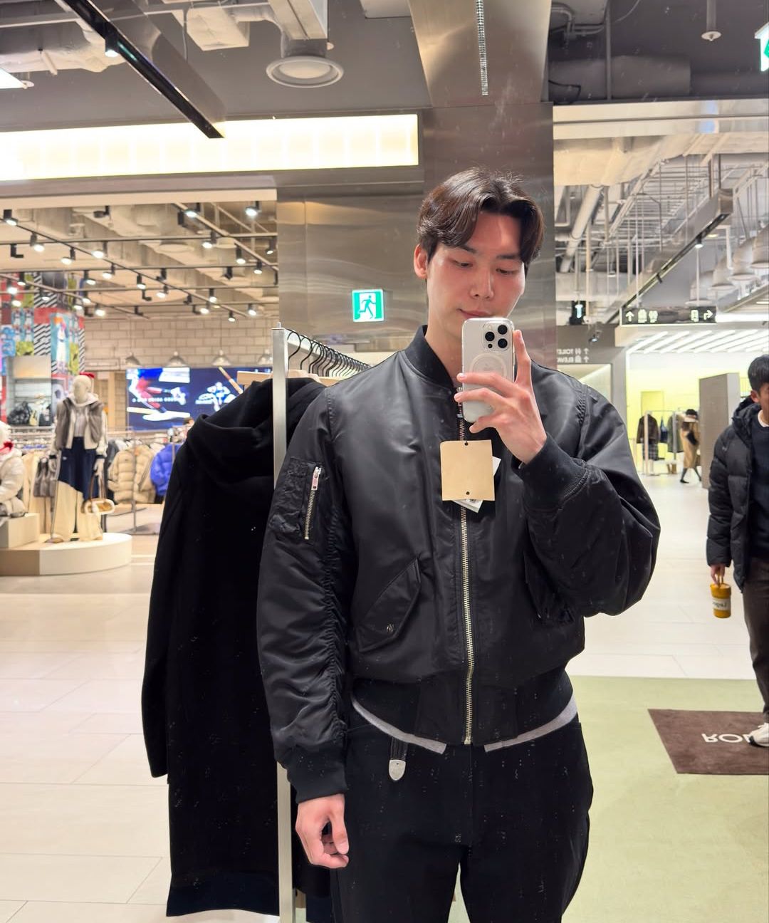 MUSINSA公式 | ROLLING STUDIOS TEDDY JACKET WOOL BLACK