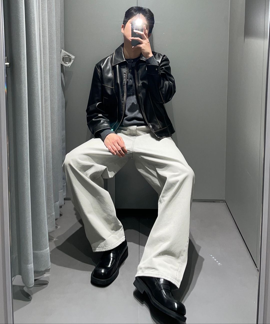 MUSINSA公式 | MUSINSA STANDARD フェイデッドシンセティックレザー