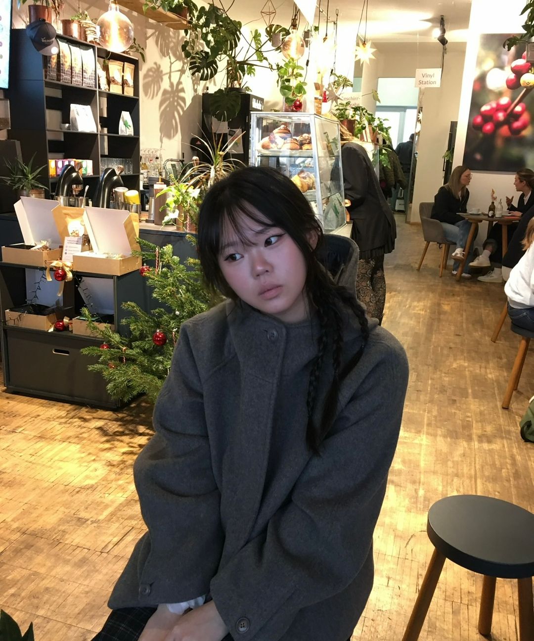 typeservice Hooded Half Coat フードハーフコート MUSINSA公式 | TYPESERVICE Hooded Half Coat [Gray]