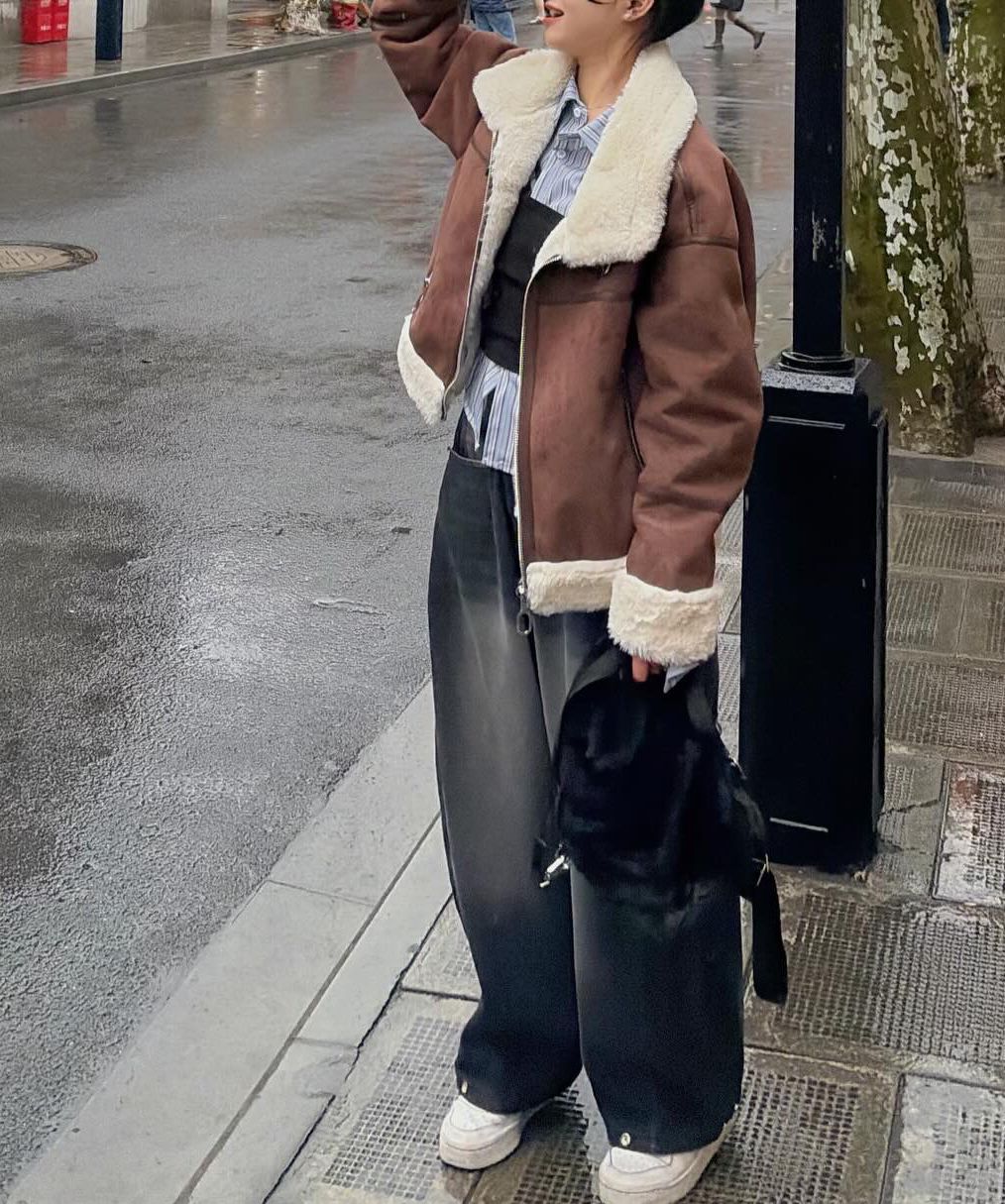 MUSINSA公式 | THE GREEN LAB フェイクファー ハイネック ムートン