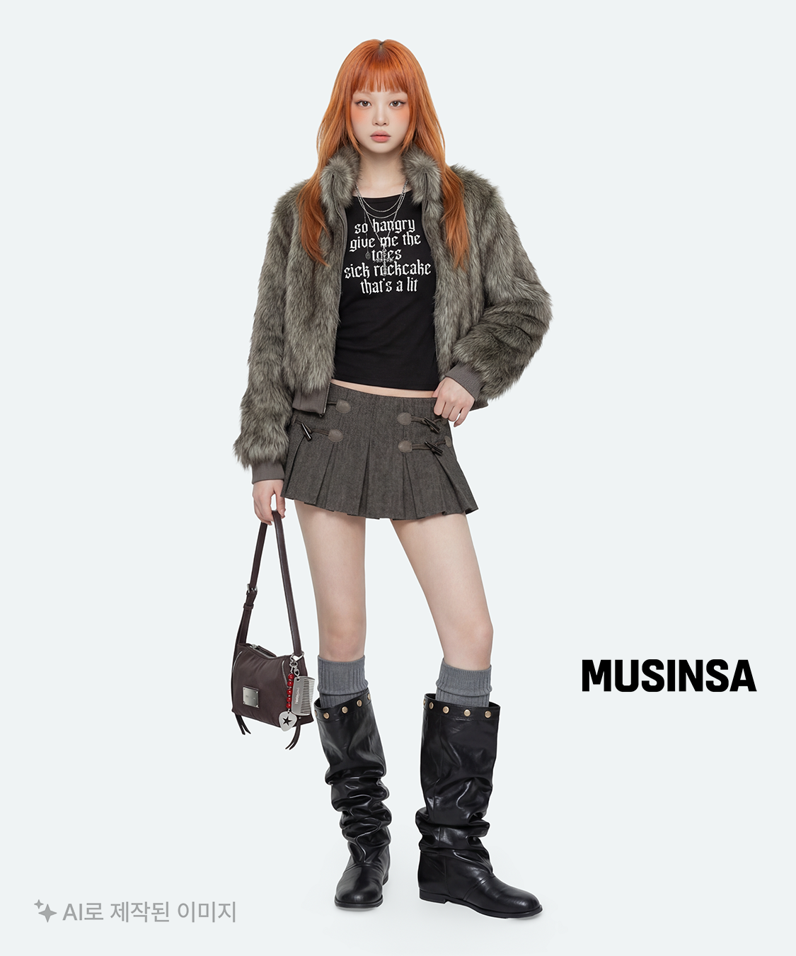 스컬프터(SCULPTOR) Wool Micro Wrap Skirt Beige - 사이즈 & 후기