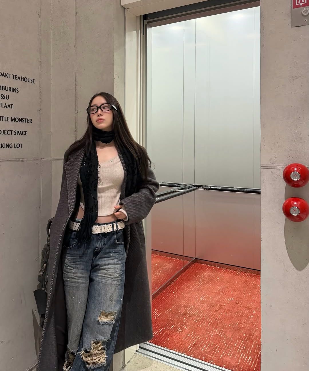 MUSINSA公式 | PLEASENOFOLLOW Bunny Snap Button Top ( Ver.1 ) (Pink)