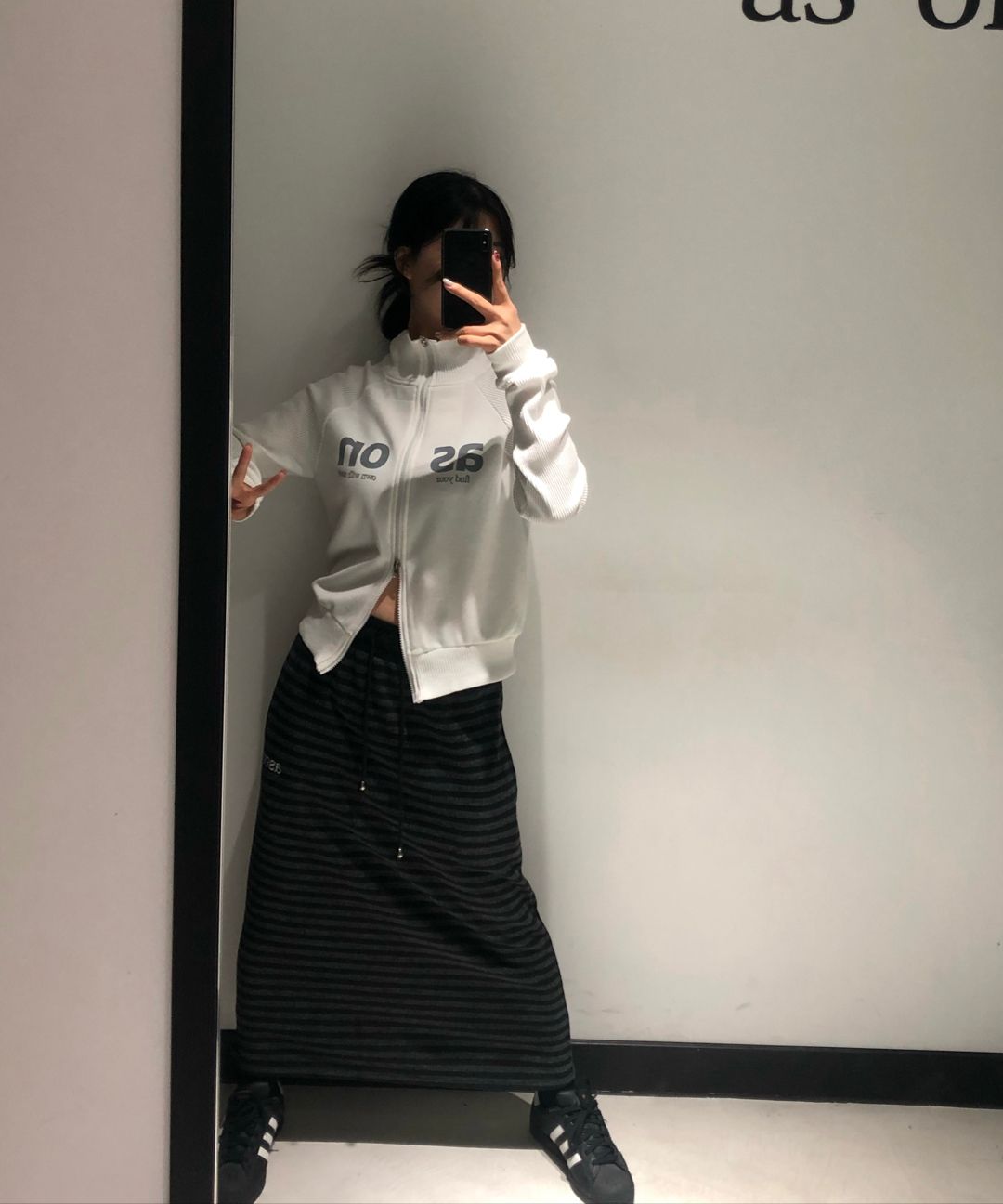 MUSINSA | ASON SALT ZIP-UP / WHITE