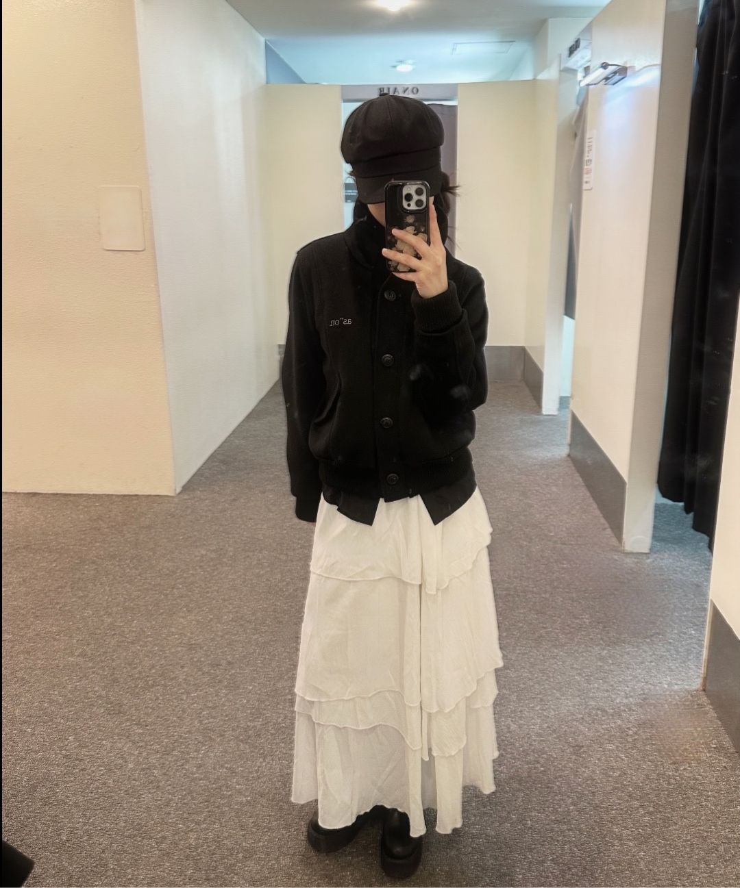 MUSINSA公式 | ASON DUMBO WOOL JACKET / BLACK