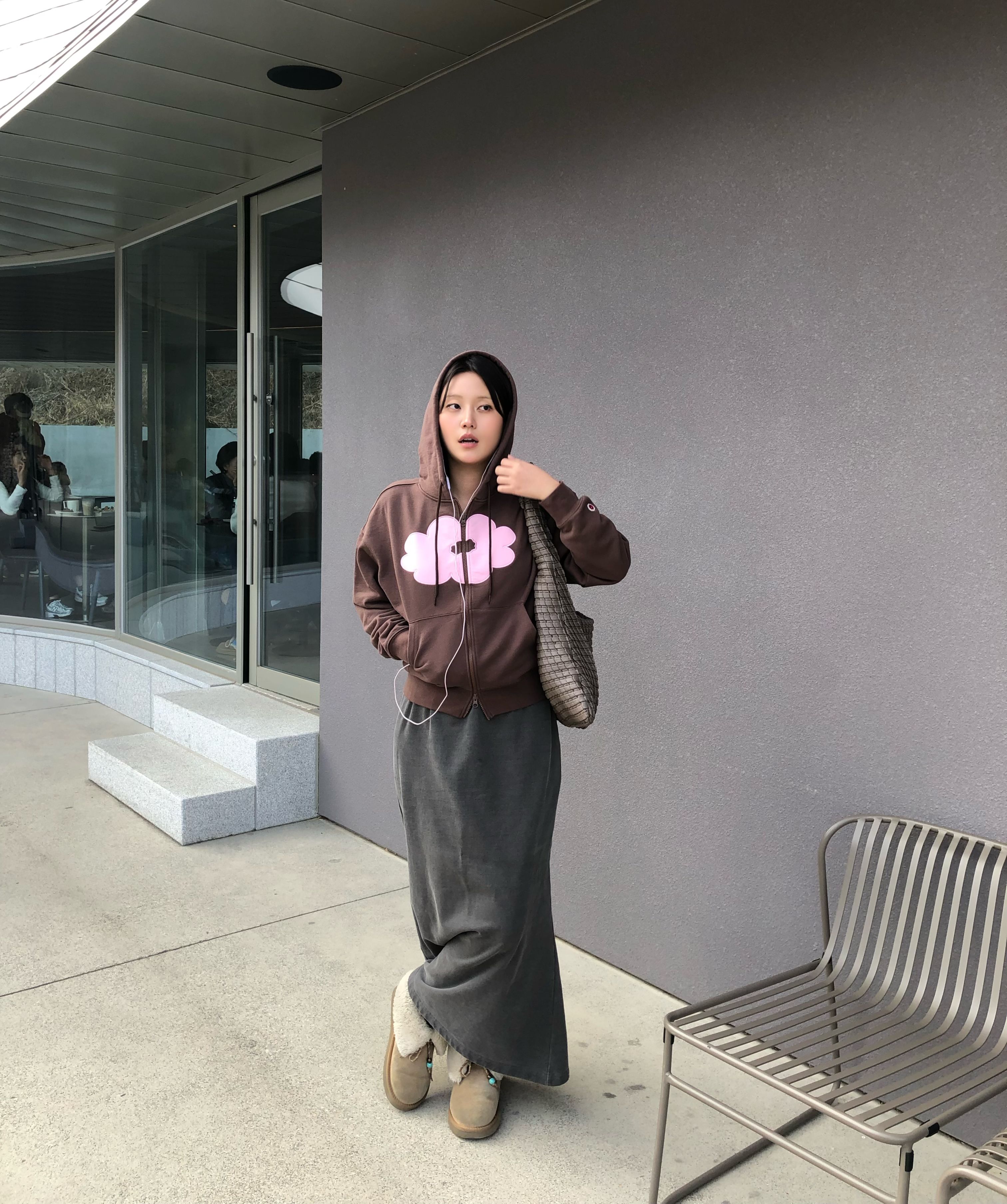 DAISY SYNDROME FLORAL CROPPED HOODIE パーカ MUSINSA | DAISY SYNDROME FLORAL CROPPED HOODIE ZIP-UP brown