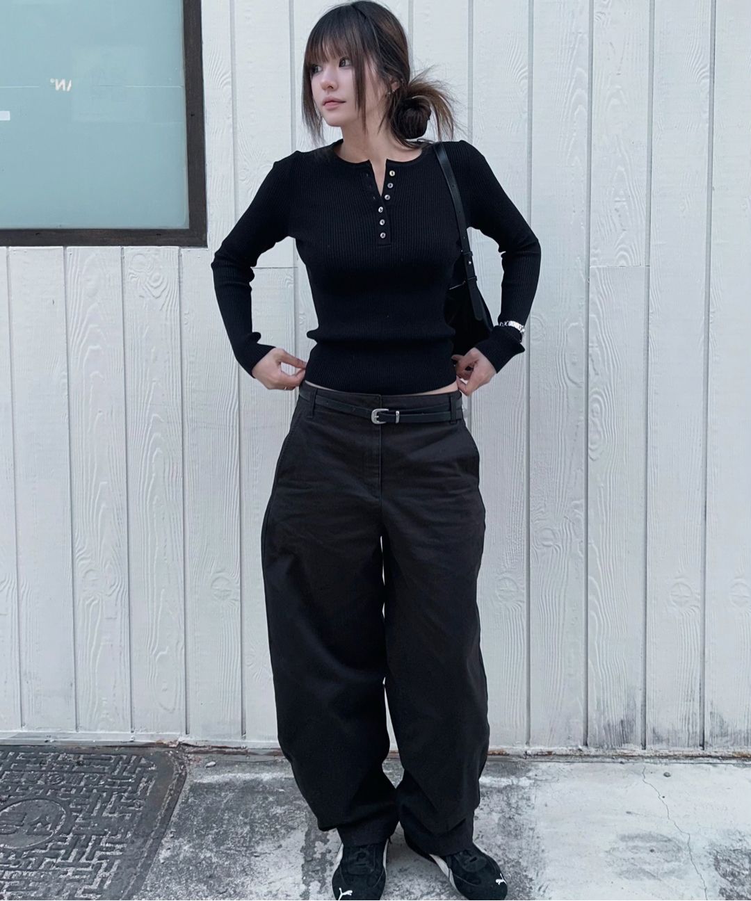 MUSINSA公式 | MUSINSA STANDARD WOMAN ウィメンズリブスリムヘンリー
