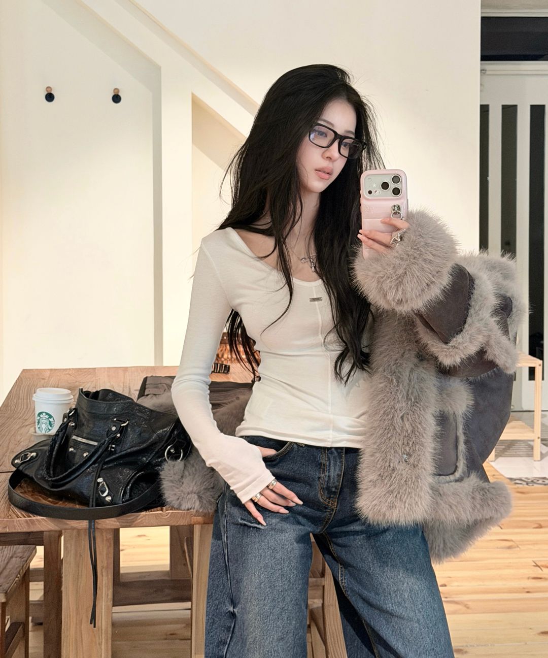パンツ KHAKIPOINT Record Straight Denim gray S MUSINSA | KHAKIPOINT Record Straight Denim (gray)