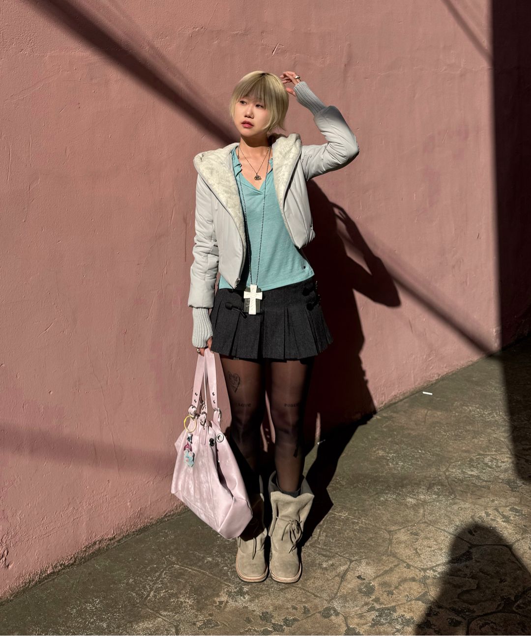 MUSINSA | HIETA Becky / Powder Pink