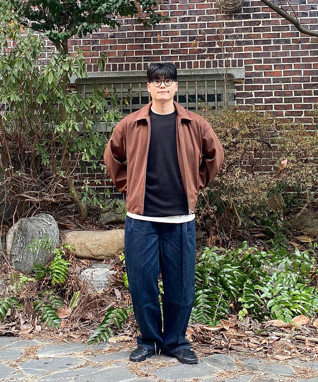 MUSINSA | DOFFJASON Oversized Pull-Up Suede Single Jacket MOCHA