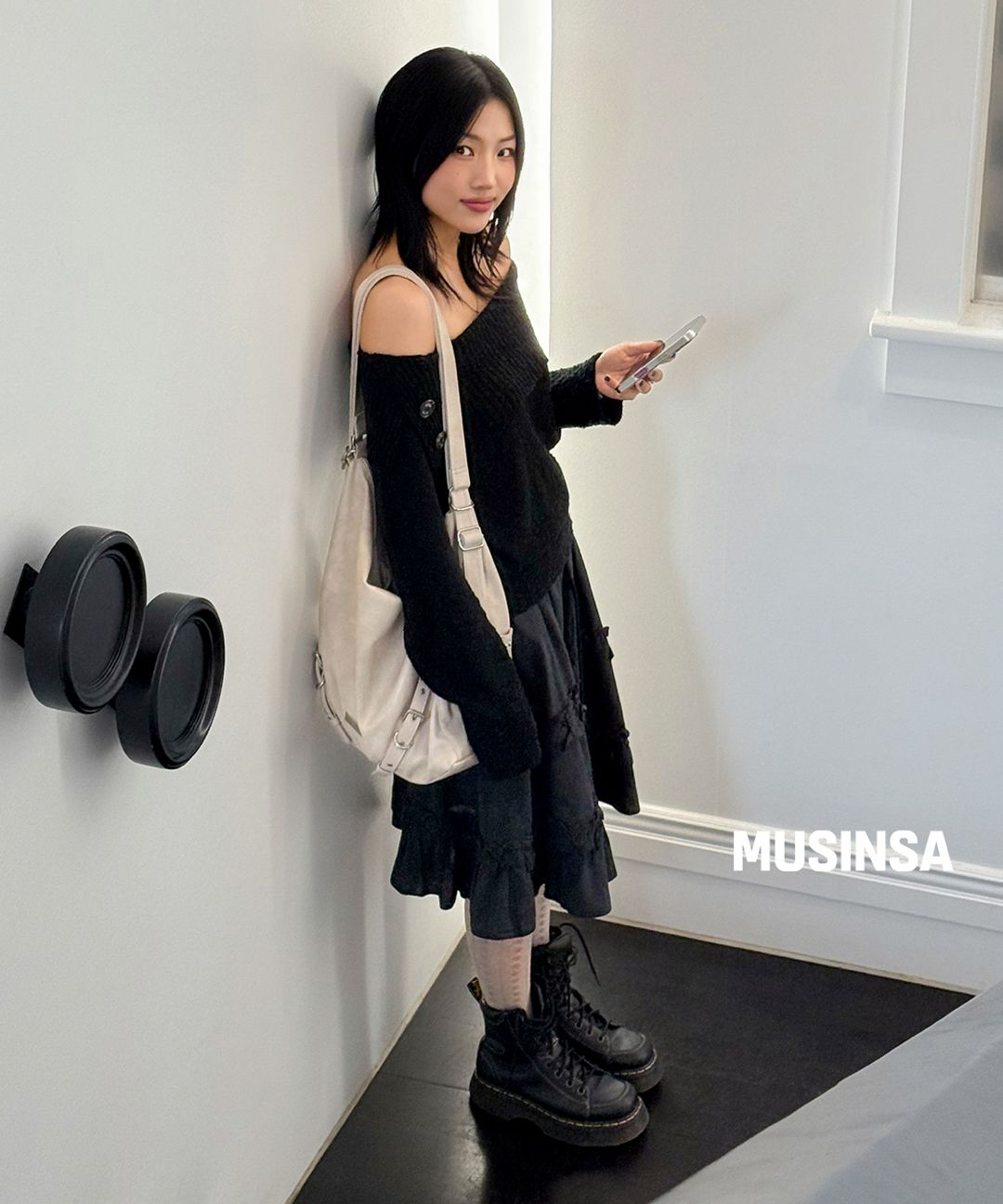 MUSINSA | ASON DAY DUAL BAG / BLACK