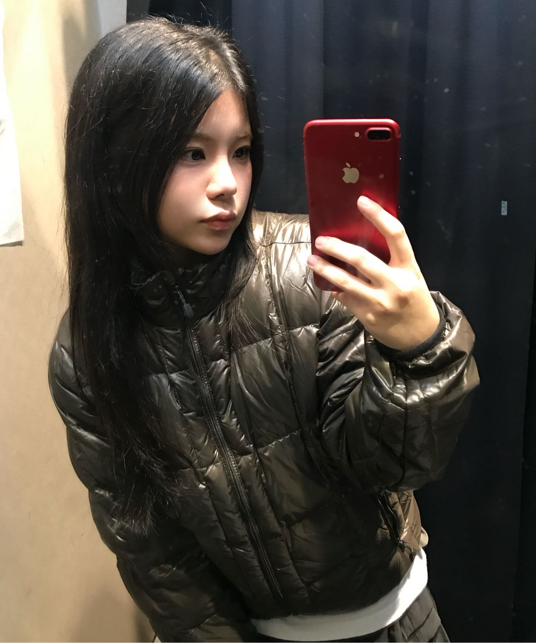 MUSINSA | thisisneverthat PERTEX® Light Down Jacket Brown Black