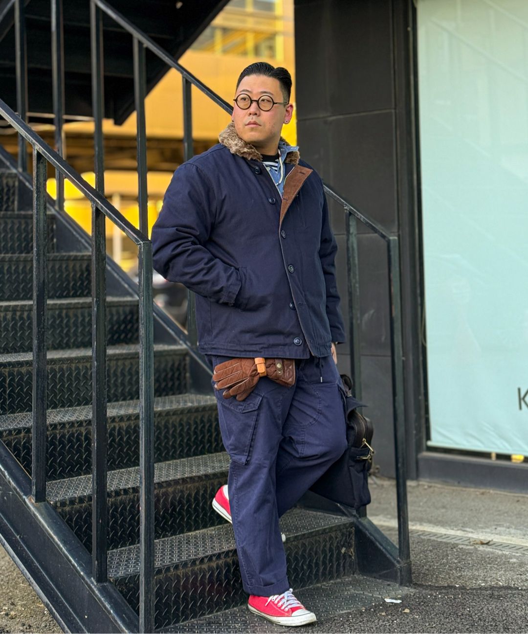 MUSINSA | FRIZMWORKS EDGAR N-1 DECK JACKET _ OLIVE