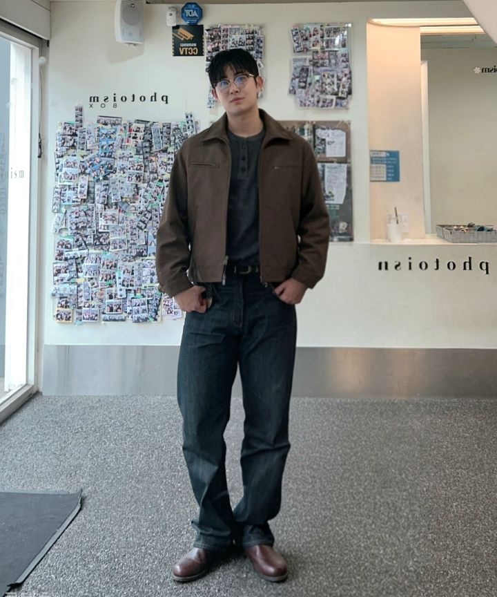 ダークグレー スエード風ジャケット スエードジャケット | メンズ | ZARA 日本