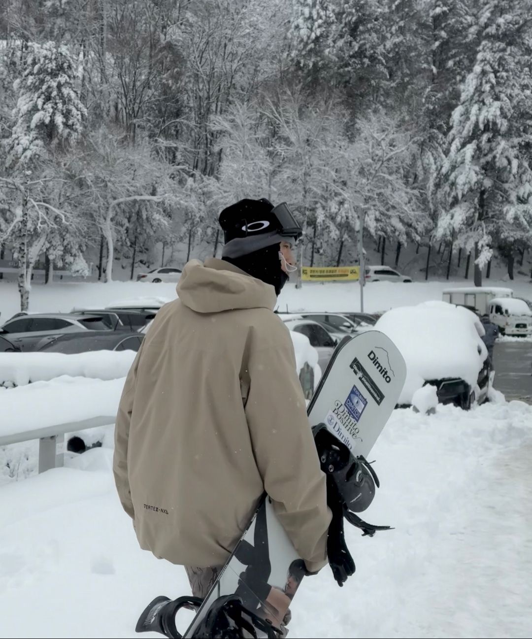 MUSINSA | DIMITO (PLAYBOY x DIMITO) GUILTY PLEASURE SNOWBOARD 153