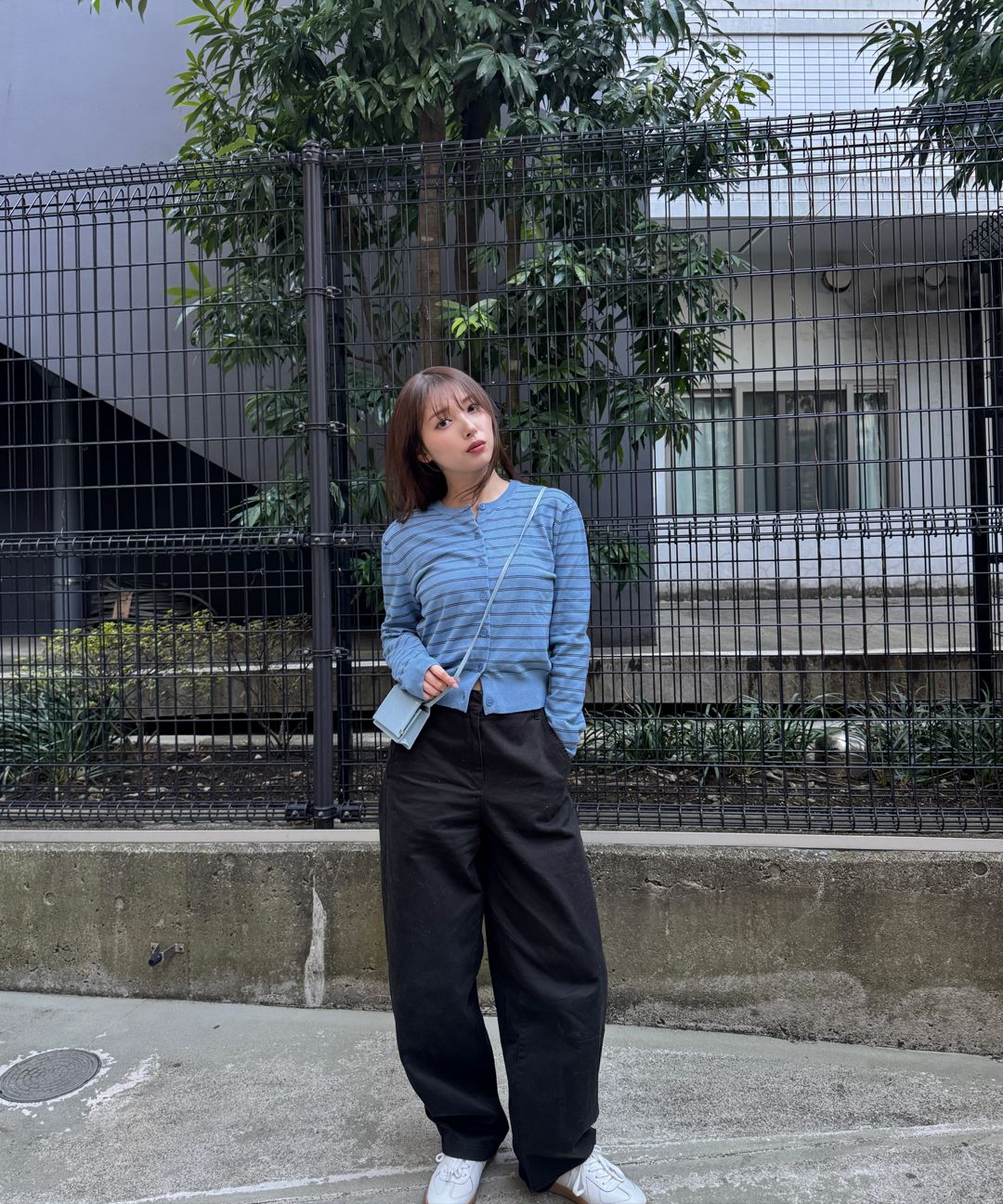 MUSINSA公式 | MUSINSA STANDARD WOMAN ウィメンズストライプラウンド