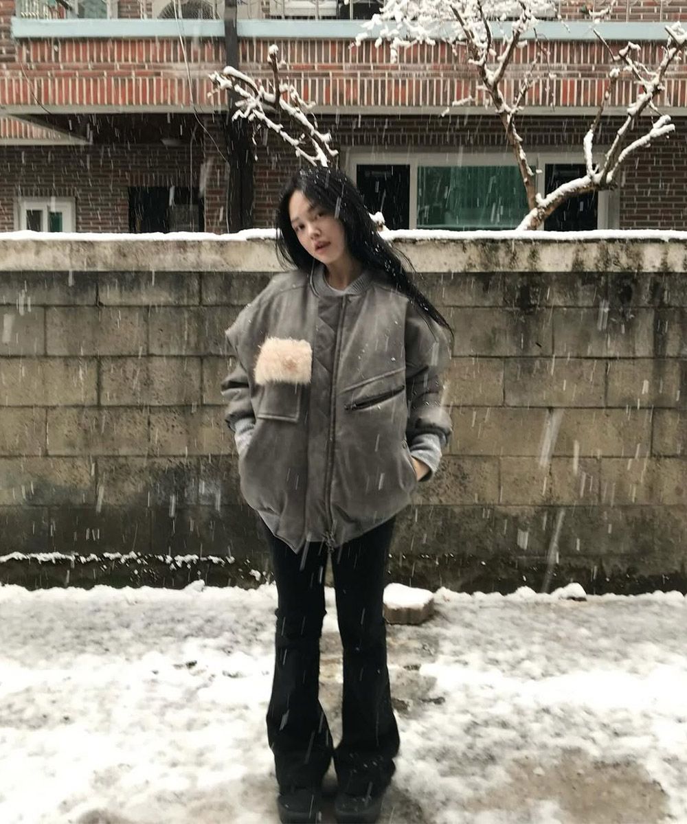 MISEKI SOUL Side pocket bootscut pants