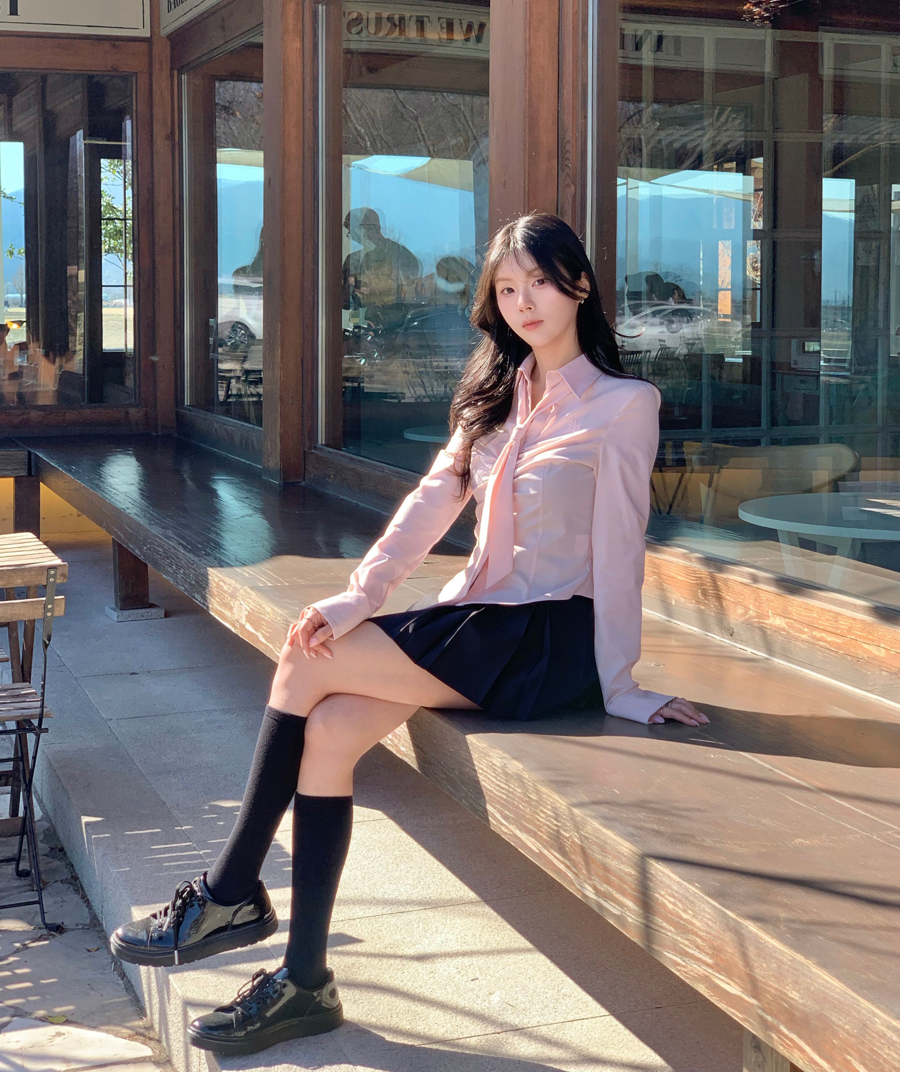 PAIN OR PLEASURE – pain or pleasure ブラウス vivian scarf shirt