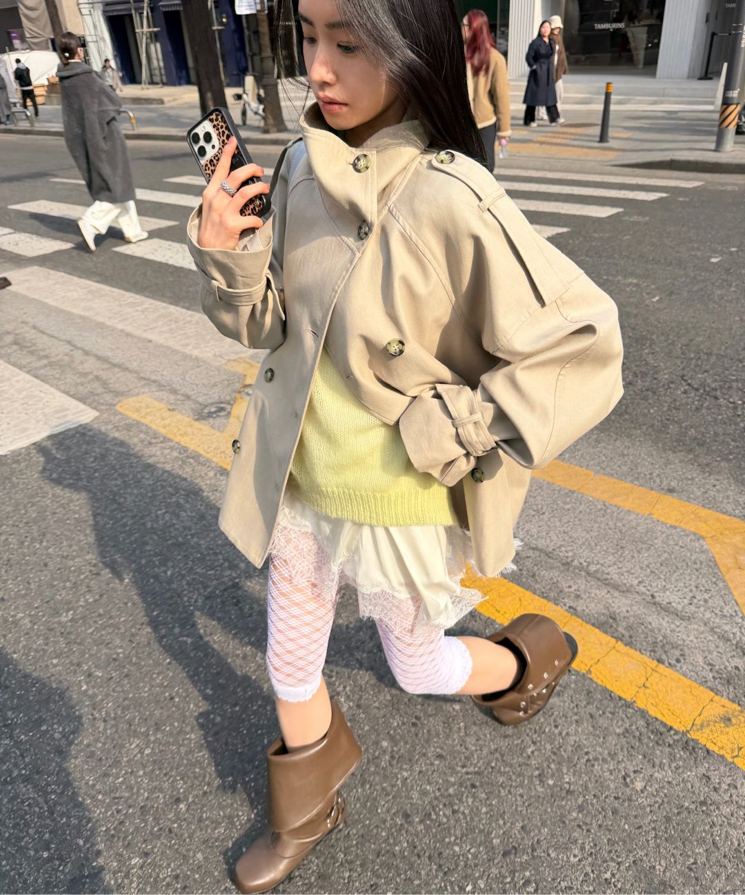 MUSINSA | ASURA AUTHENTIC TRENCH JACKET (BEIGE)