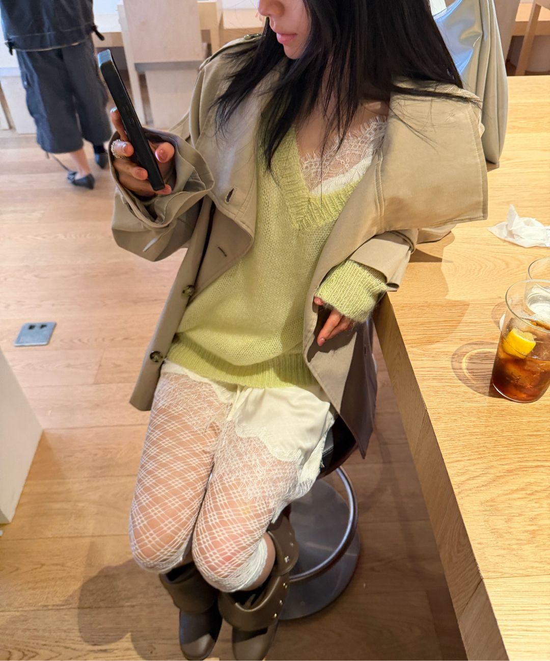 아수라(ASURA) AUTHENTIC TRENCH JACKET (BEIGE) - 사이즈 & 후기 | 무신사