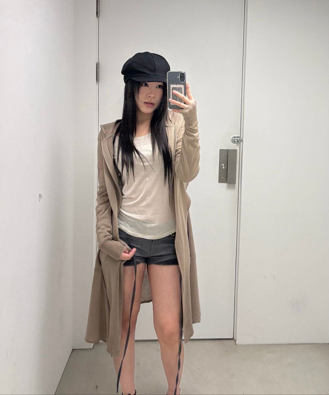 MUSINSA | OJOS Micro Wool Shorts / Grey
