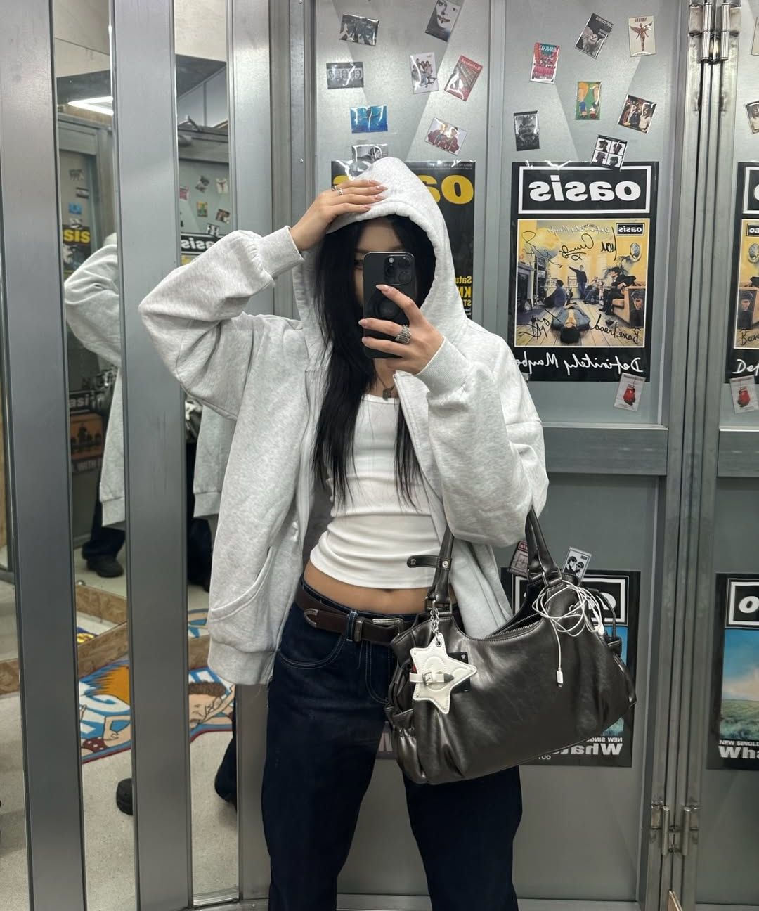 MUSINSA | STAND OIL Breezy Bag Mini · Metallic Gray