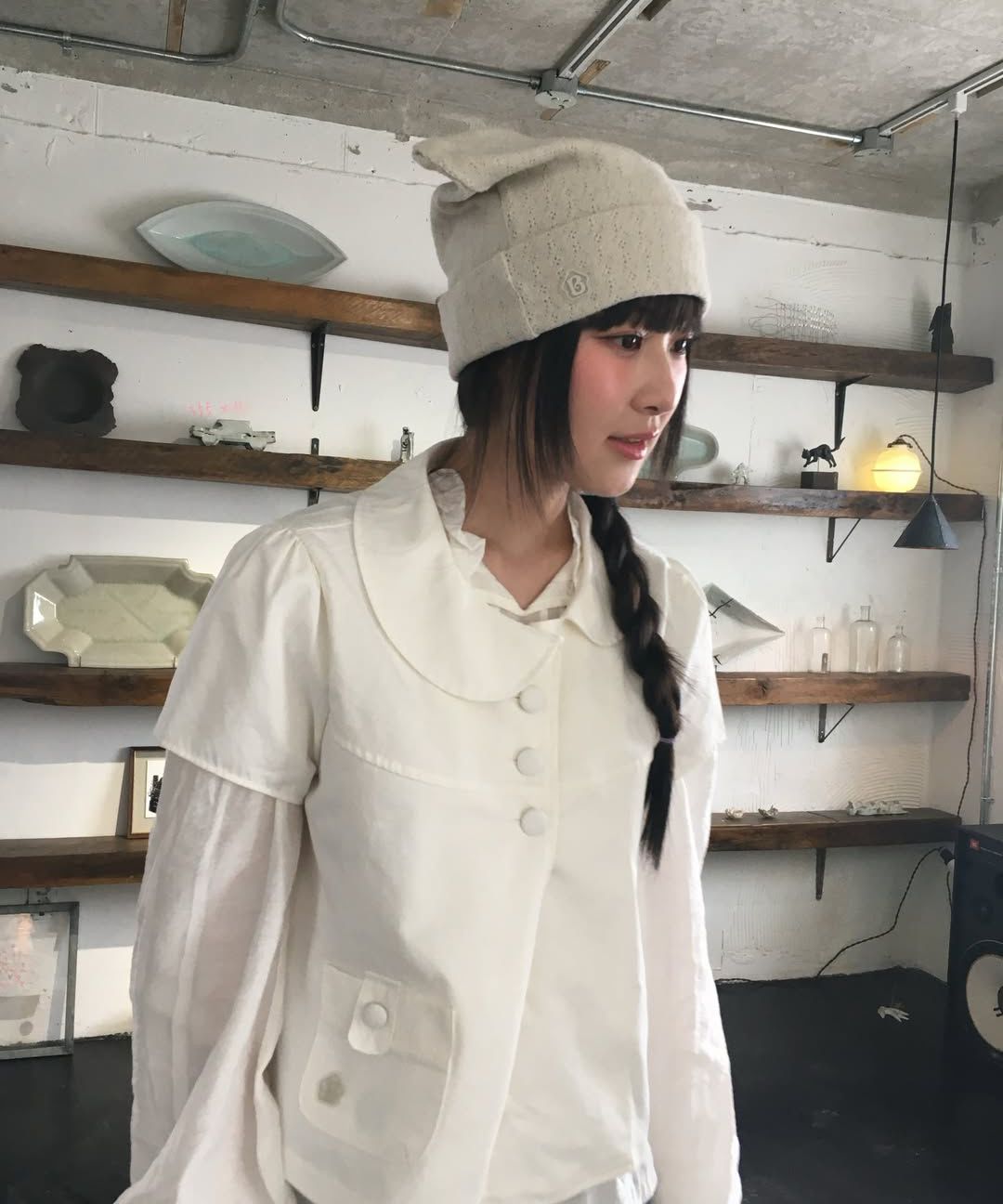BAUF アンバランスカラー ブラウスジャケット [チャコール] MUSINSA公式 | BAUF アンバランスカラー ブラウスジャケット [チャコール]