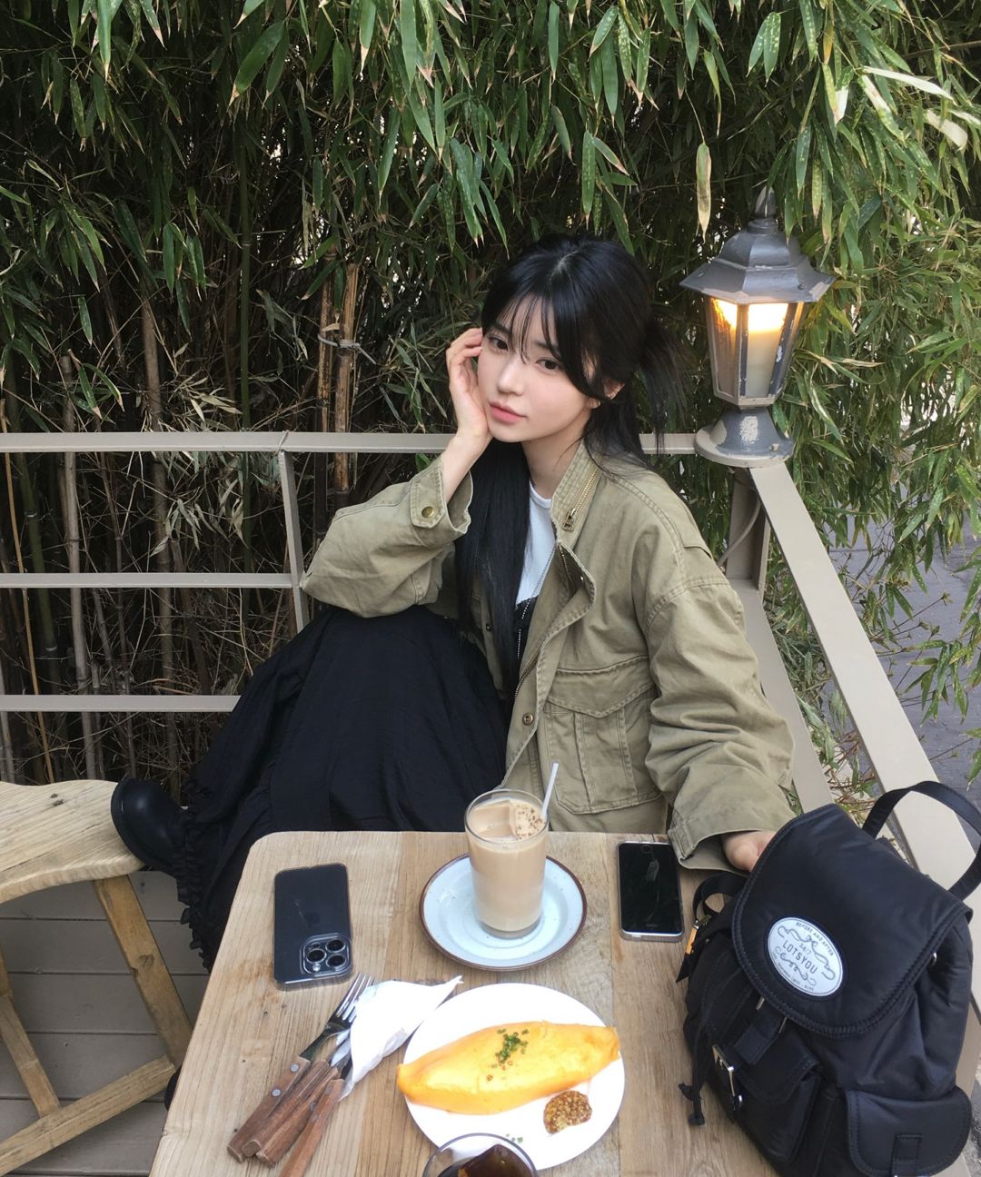 MUSINSA | LOTSYOU Nostalgia chubby Backpack Black
