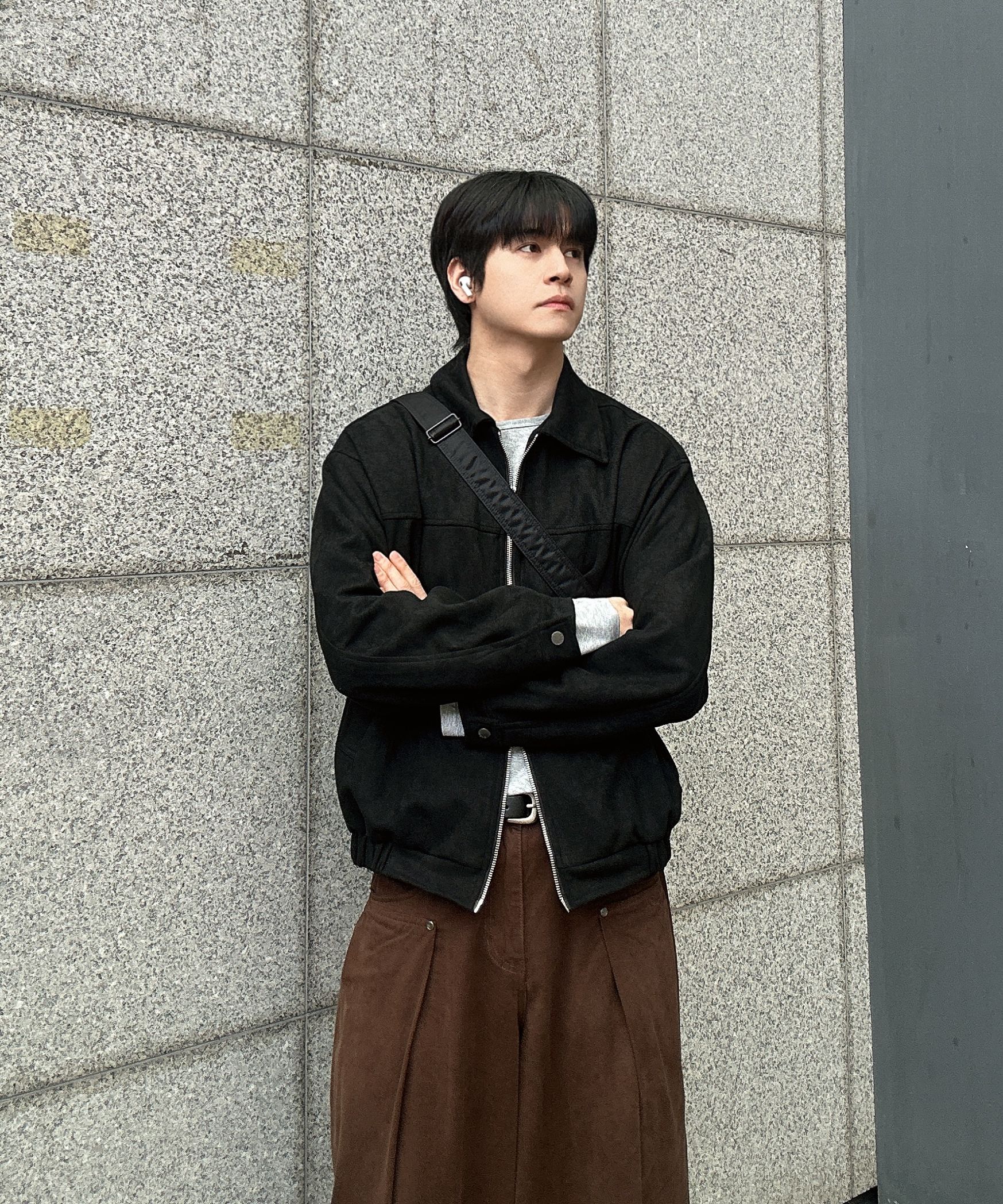 MUSINSA公式 | PLACESTUDIOMAN ミニマルウォッシュドクロームハーフ