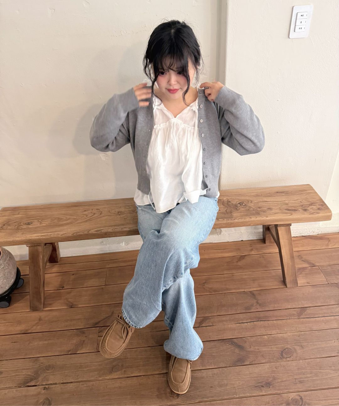 MUSINSA公式 | MACMOC モカ モカ 天然牛革 スティッチ モカシン
