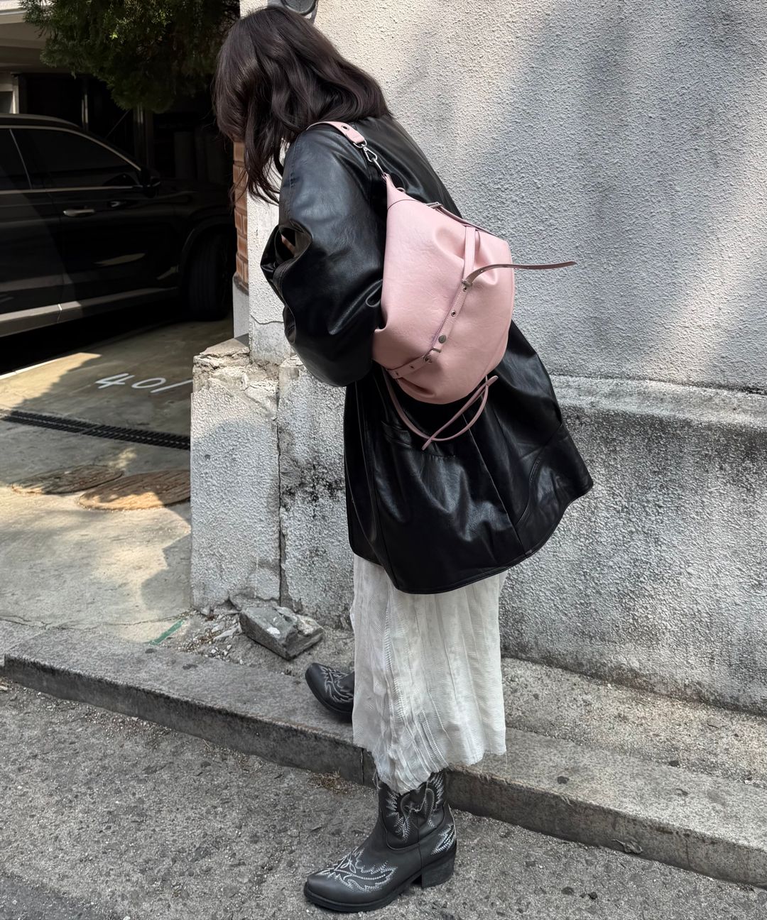 MUSINSA公式 | YEOMIM slouchy bag (metal)