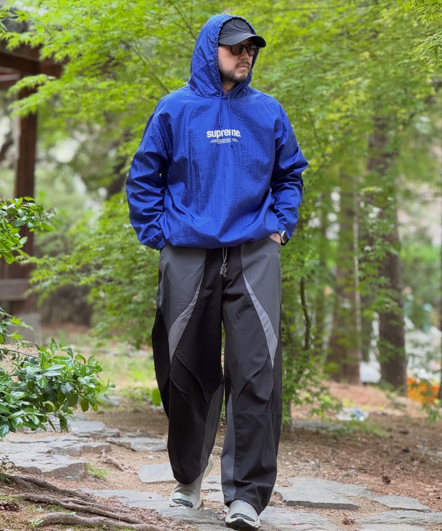 MUSINSA公式 | SANRO [ユニセックス] S-TEXパネルハイキングパンツ