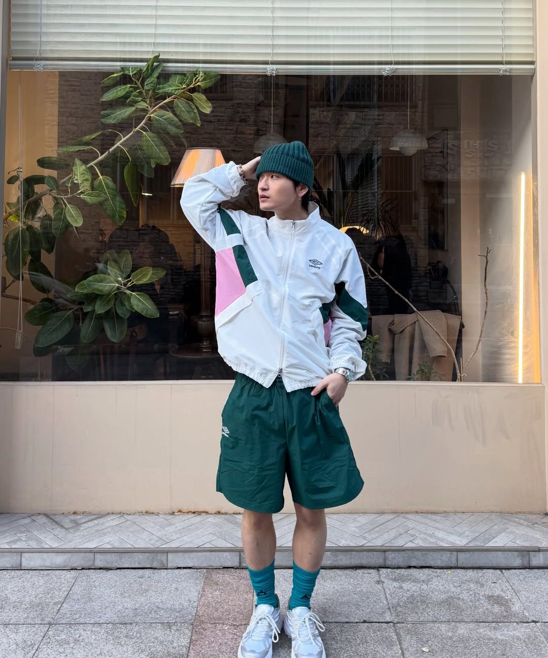 MUSINSA公式 | UMBRO パプラッシュ カラーブロック スタンドネック