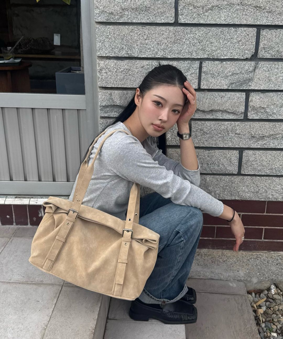 MUSINSA公式 | STAND OIL Velow Bag · ベローバッグ / サンド
