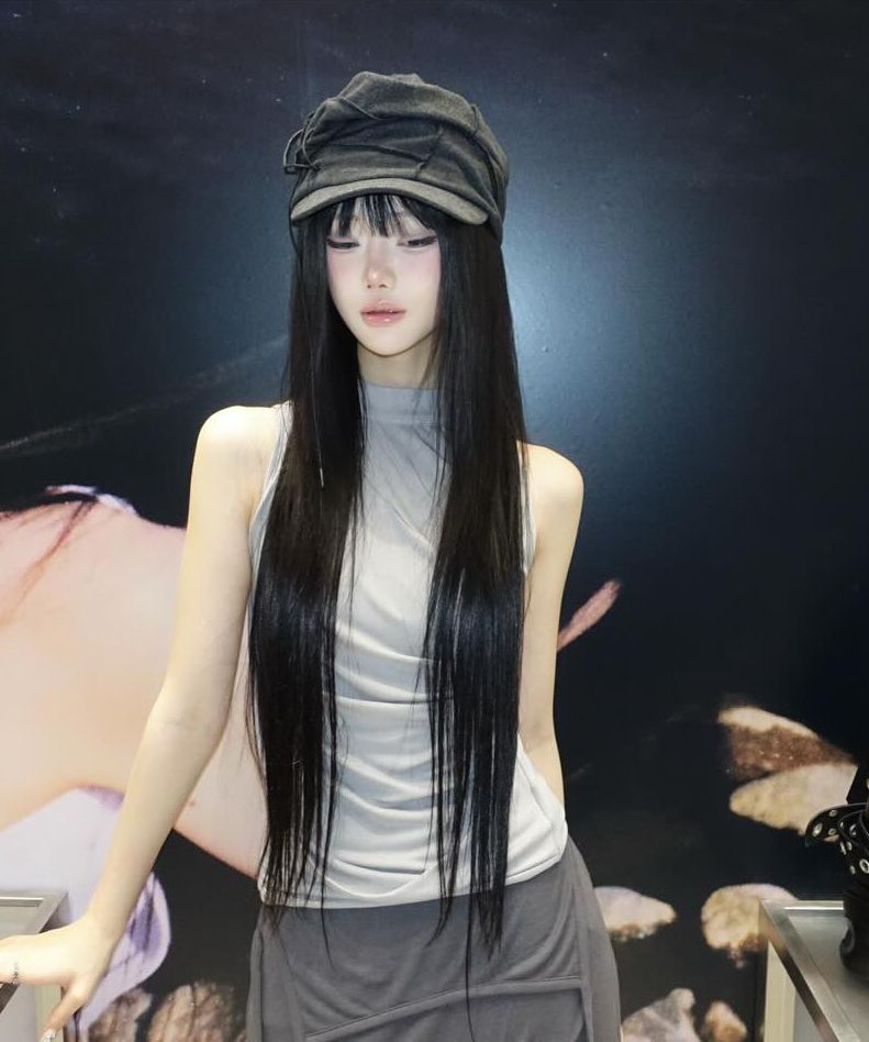 MUSINSA公式 | FLAREUP Soi Draped Cap (FL-743_Black)