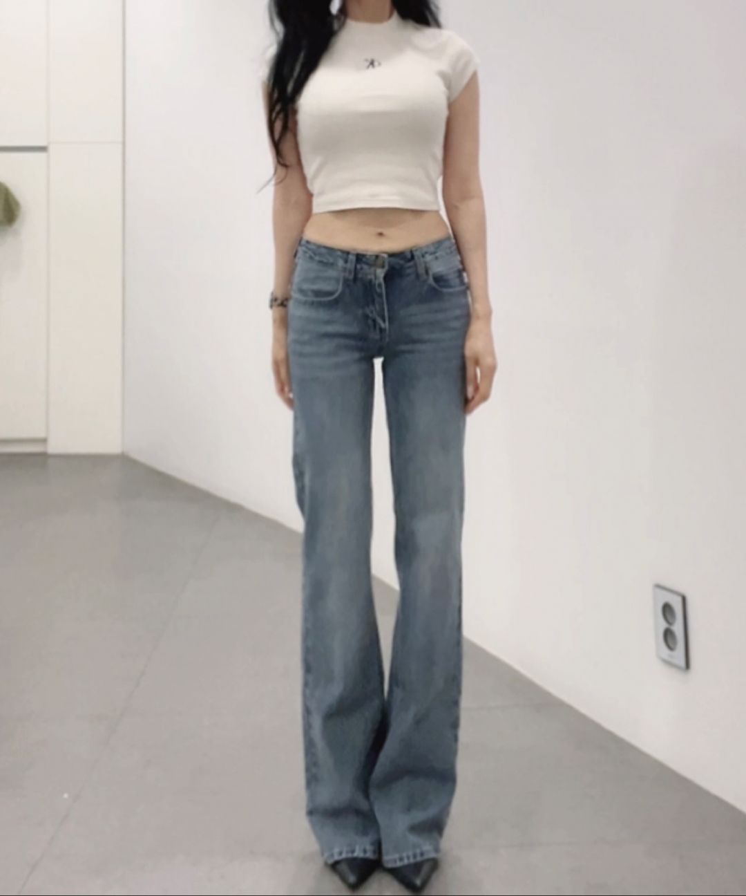 MUSINSA | GLOWNY THE RODEO JEANS (DEEP BLUE)