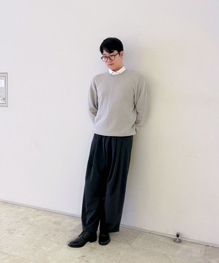 MUSINSA公式 | DIMITRI BLACK アジャストツーピンタックワイド