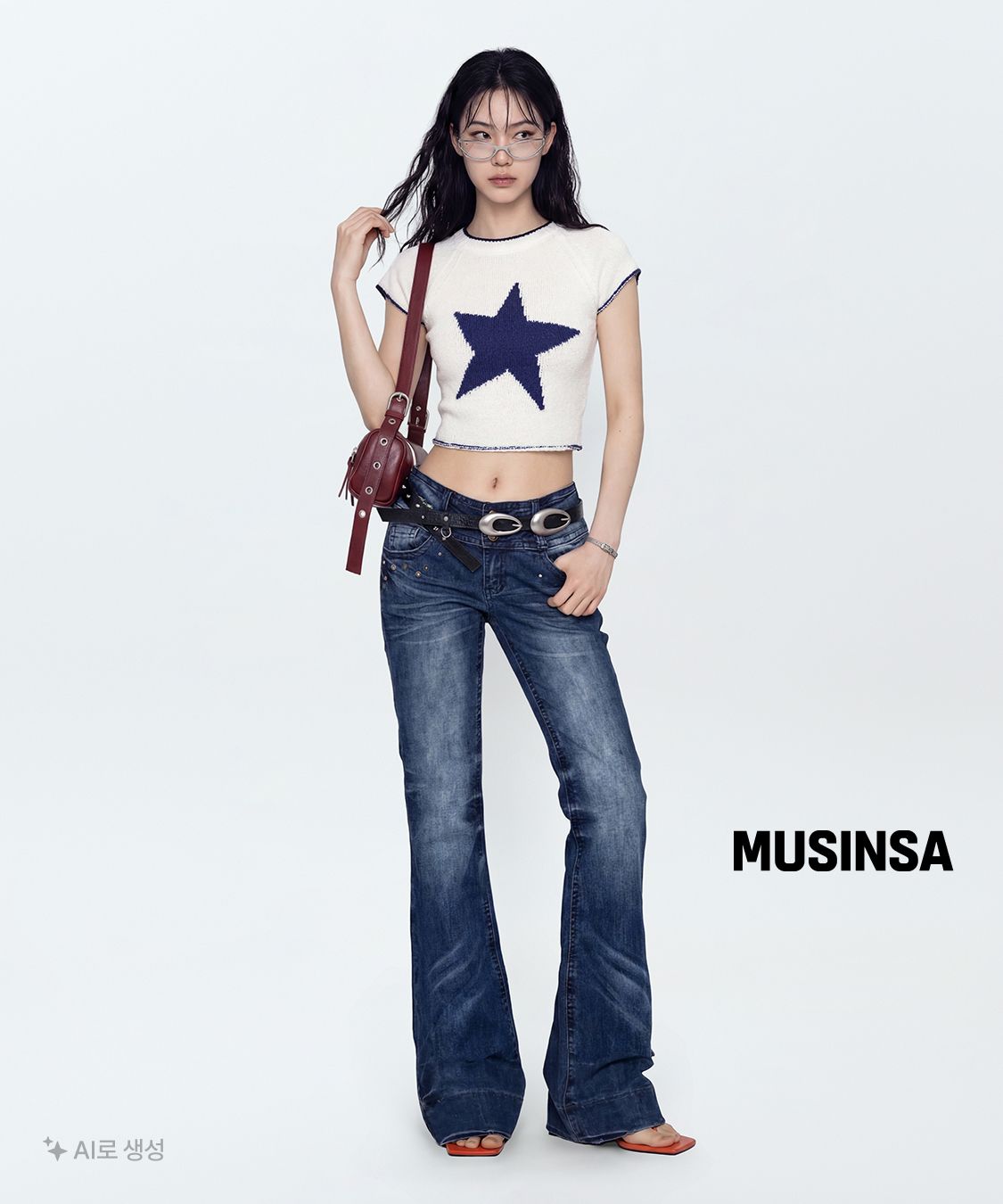 스컬프터(SCULPTOR) DIY Bootcut Denim Ice Blue - 사이즈 & 후기 | 무신사